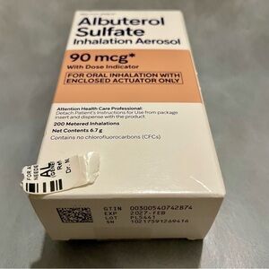 200 metered Albuterol Sulfate Inhalation Aerosol